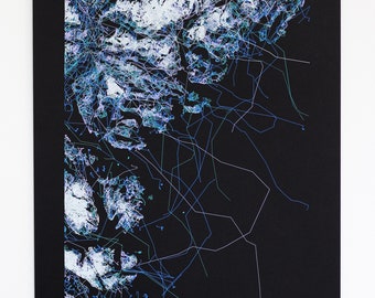 グリーンランド海岸 | Landsat - A3ペンプロット