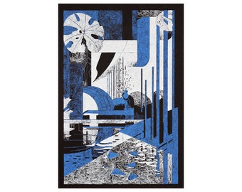 想像上の建築 I - A3 ペンプロット