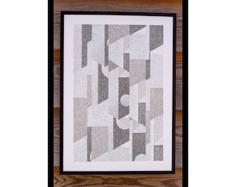 Imagined Architectures III - A3-penplot