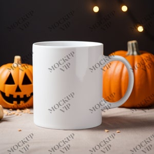 Coffe Mug Mockup/ Halloween cup mockup/Fall Cup Mockup/Coffe Cup Mockup