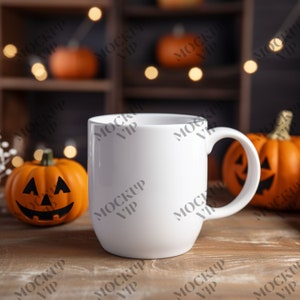 Coffe Mug Mockup/ Halloween cup mockup/Fall Cup Mockup/Coffe Cup Mockup