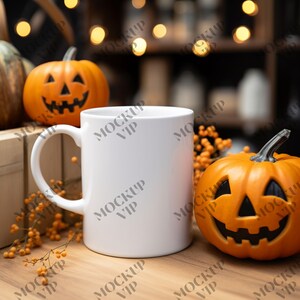 Coffe Mug Mockup/ Halloween cup mockup/Fall Cup Mockup/Coffe Cup Mockup
