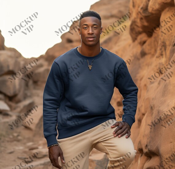 Gildan navy sweatshirt online