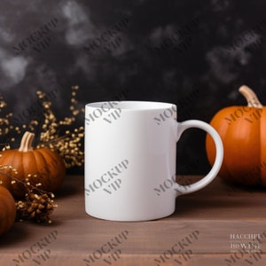 Coffe Mug Mockup/ Halloween cup mockup/Fall Cup Mockup/Coffe Cup Mockup
