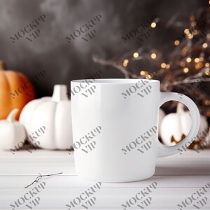 Coffe Mug Mockup/ Halloween cup mockup/Fall Cup Mockup/Coffe Cup Mockup