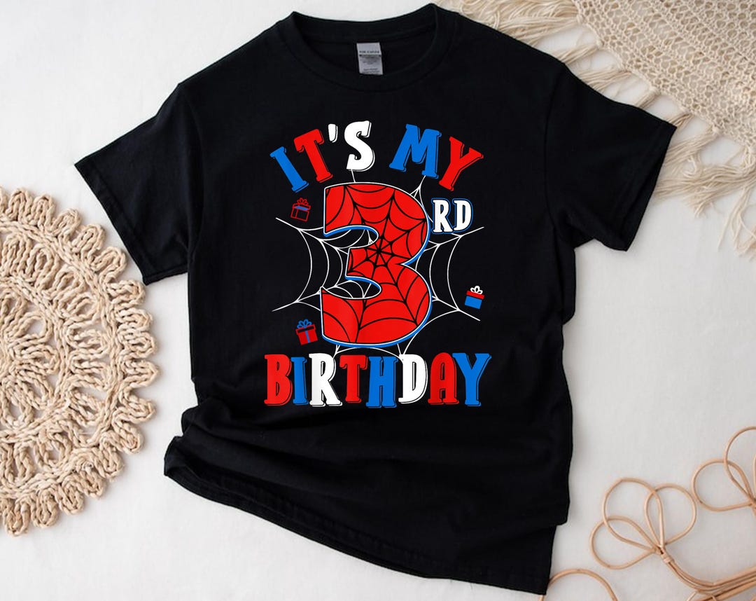 thumbnail image 2 of It's My 3rd Birthday Boys & Girls Kids T-Shirt – Custom Age – 100% Cotton – UK Made 2 of 6