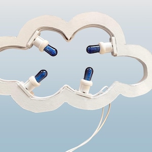 Lampe CLOUD personnalisable avec une phrase