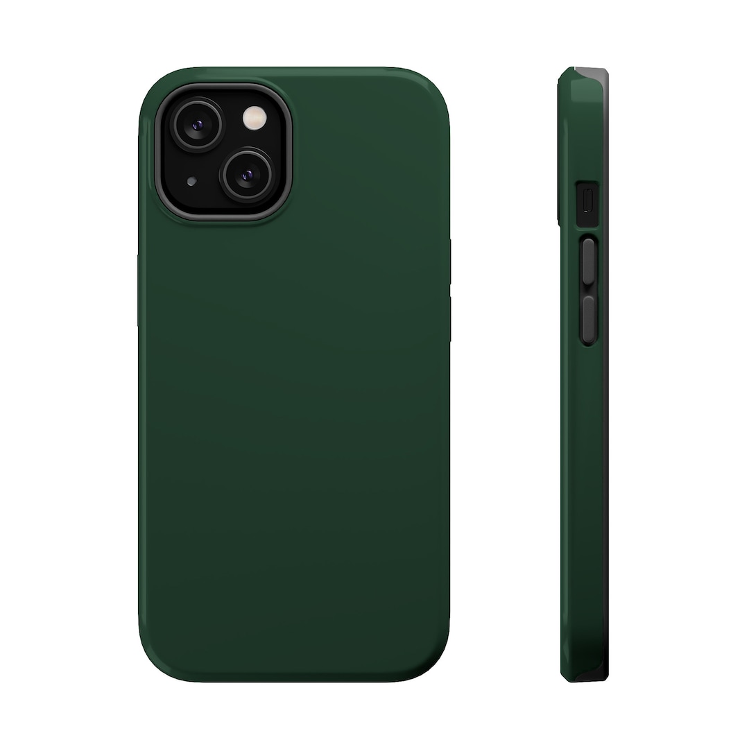 Midnight Forest Green iPhone 13 iPhone 14 iPhone 15 Durable Etsy