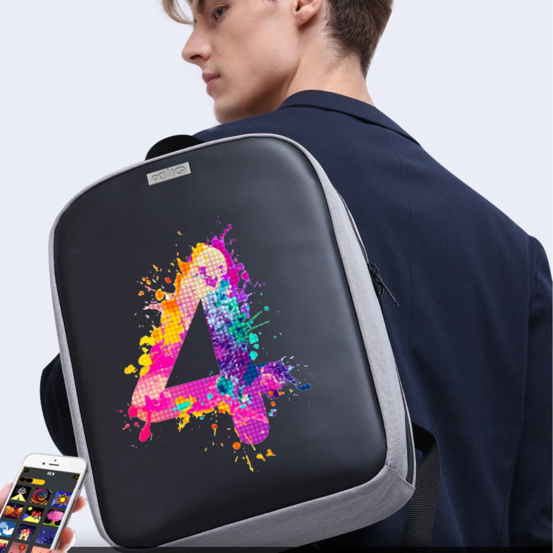 Led Display Rucksack / Spacious Backpack / Multifunctional Outdoor Bag ...