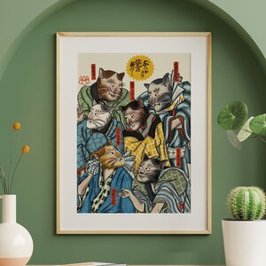Ukiyo-e Cats