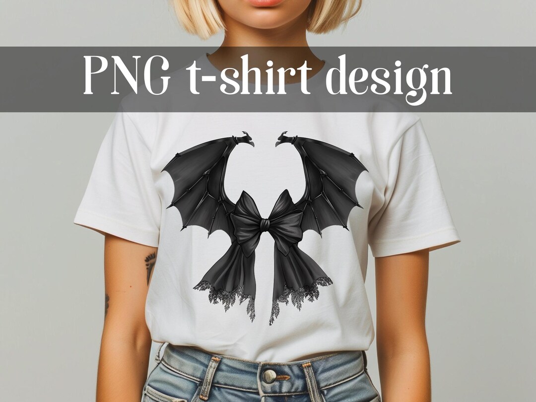 Halloween Bat Gothic Coquette Bow Png, Black Bow Png, Retro Halloween ...
