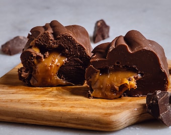 Chocolate Caramel Fudge Box
