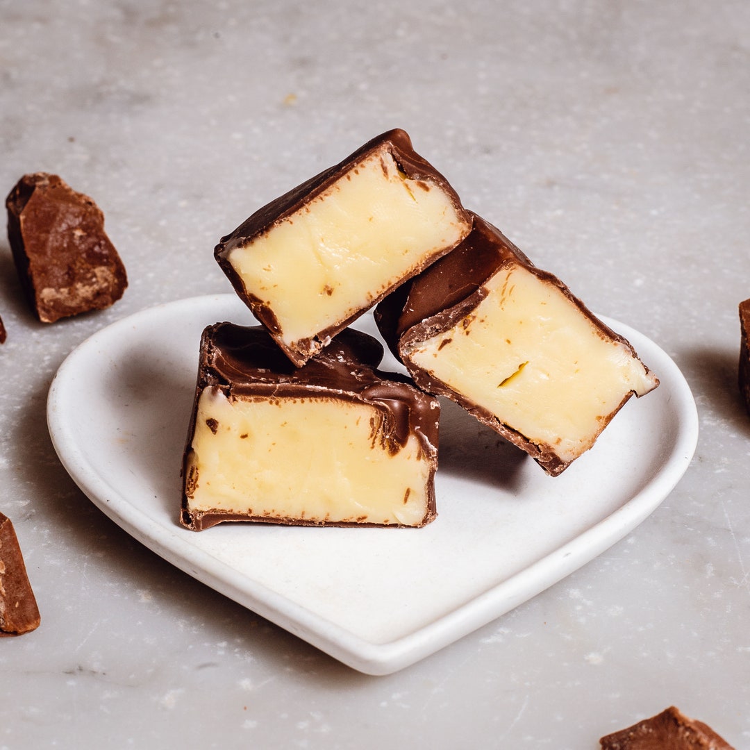 Chocolate Dipped Fudge Etsy UK