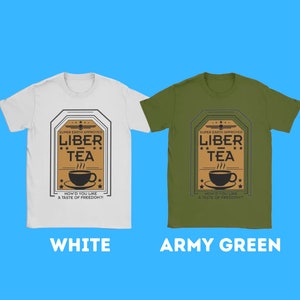 Helldivers 2 T-Shirt LiberTea 10 Colors Unisex For Freedom Democracy Super Citizen Liber-tea Video Game Merch Automatons Stratgems zdjęcie 7