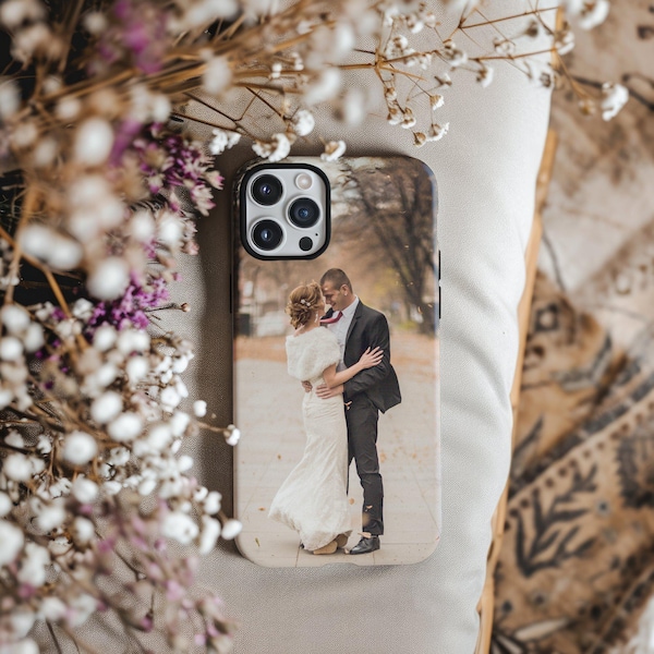 Tough Personalized Custom Photo iPhone Case, Samsung Galaxy Custom Photo Case, Custom Pet Gift, Perfect Custom Made Gift, Custom Photo Gift