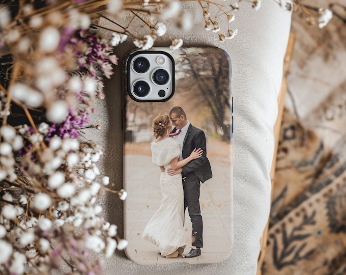 Tough Personalized Custom Photo iPhone Case, Samsung Galaxy Custom Photo Case, Custom Pet Gift, Perfect Custom Made Gift, Custom Photo Gift