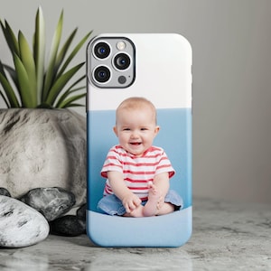 Custom Photo Tough Case iPhone 16 15 14 13 12 11 X Series, Galaxy 25 24 25 22 21 20 10 Series and Pixel 9 8 7 6 Series, Perfect Gift