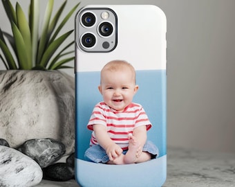 Custom Photo Tough Case iPhone 16 15 14 13 12 11 X Series, Galaxy 25 24 25 22 21 20 10 Series and Pixel 9 8 7 6 Series, Perfect Gift
