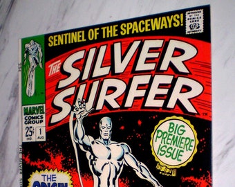 Silver Surfer #1 NM 9.4 White pages 1968 Marvel Origin issue