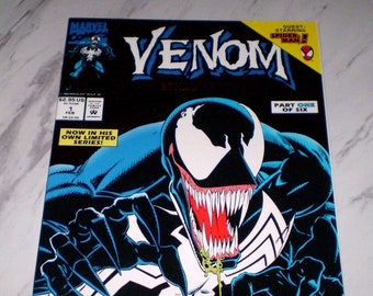 Venom Lethal Protector #1 Red Foil Gem Mint 10.0 White pages 1993 Marvel from an unopened case. Flawless