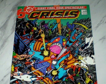 Crisis on Infinite Earths #12 Mint 9.9 White pages 1986 DC from unopened case Copper age Comic Book