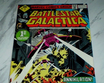 Battlestar Galactica #1 9.8 OW pages 1979 Whitman Variant - TV adaptation