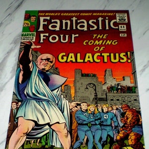 Fantastic Four 48 NM 9.6 White pages 1966 Marvel 1st Silver Surfer Galactus Bild 1