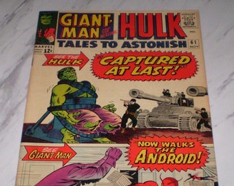 Tales to Astonish #61 NM+ 9.6 OW/W pages 1964 Marvel 3rd Hulk in this title