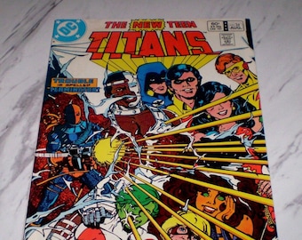 New Teen Titans #34 MINT 9.9 1983 DC Comics - Deathstroke - from an unopened case