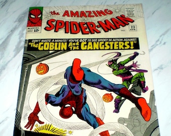 Amazing Spider-man #23 NM/MT 9.8 Witte pagina's 1965 Marvel 3e Green Goblin