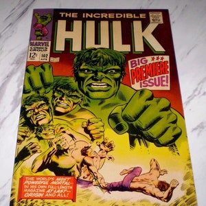 Incredible Hulk 102 NM/MT 9.8 1968 Marvel Hulk origin retold image 1