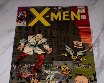 X-Men #11 NM+ 9.6 WHITE pages 1965 Marvel 1st Stranger
