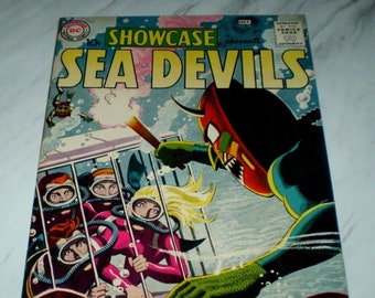 Showcase #28 NM 9.4 White pages 1960 DC Silver age Comic Book 2nd Sea Devils