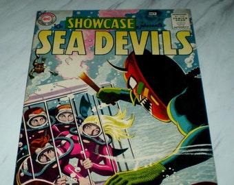 Showcase #28 NM 9.4 White pages 1960 DC Silver age 2nd Sea Devils