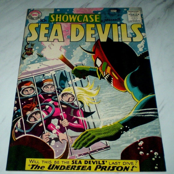 Showcase #28 NM 9.4 White pages 1960 DC Silver age 2nd Sea Devils