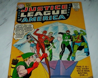 Justice League of America #4 NM 9.4 OW/W pages 1961 DC Green Arrow joins