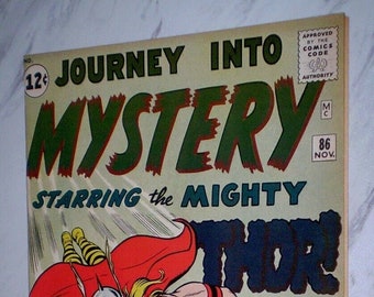 Journey Into Mystery #86 NM+ 9.6 OW 1962 Marvel Silver age Thor - 2nd Odin appearance