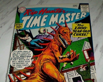 Rip Hunter Time Master #1 NM 9.4 OW pages 1961 DC Silver age