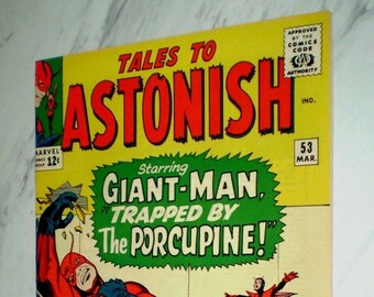 Tales to Astonish #53 NM/MT 9.8 OW/W pages 1964 Marvel Silver age Comic Book Giant-Man & Wasp