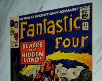 Fantastic Four #47 MINT 9.9 White pages 1966 Marvel Inhumans