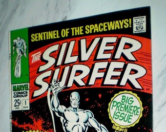 Silver Surfer #1 NM 9.4 OW pages 1968 Marvel