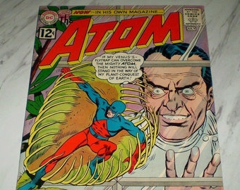 Atom #1 NM+ 9.6 OW to Cream pages 1962 DC Silver age