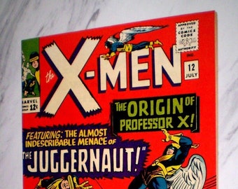 X-Men #12 NM+ 9.6 OW/W pages 1965 Marvel 1st Juggernaut and origin issue - Kirby