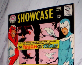 Showcase #75 NM/MT 9.8 White pages 1968 DC 1st Hawk & Dove, Origin issue Ditko art