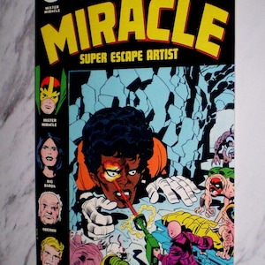 Mister Miracle #16 NM/MT 9.8 White pages 1973 DC Jack Kirby Bronze age Comic Book