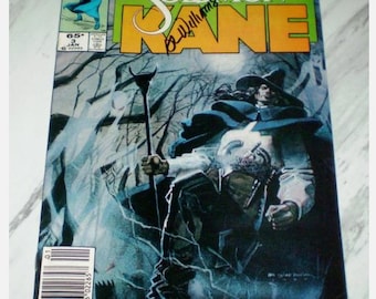 Sword of Solomon Kane #3 1986 VF- 7.5 Marvel Al Williamson signed Copper Age Comics Book