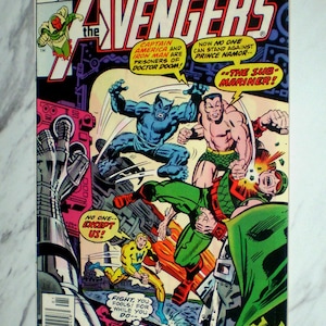 Avengers #155 NM+ 9.6 WHITE pages 1977 Marvel Bronze age Comic Book