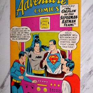Adventure Comics #275 NM+ 9.6 WHITE 1960 DC Silver age Comic Book story of 1st Superman-Batman team-up