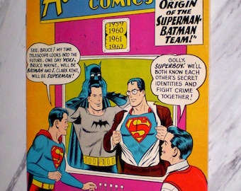 Adventure Comics #275 NM+ 9.6 WHITE 1960 DC Silver age Comic Book story of 1st Superman-Batman team-up