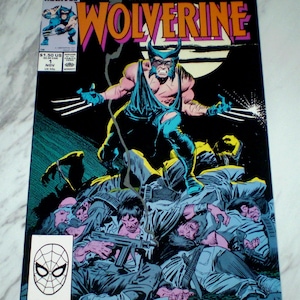 Wolverine #1 MINT 9.9 White pages 1988 Marvel 1st Patch Copper age Comic Book